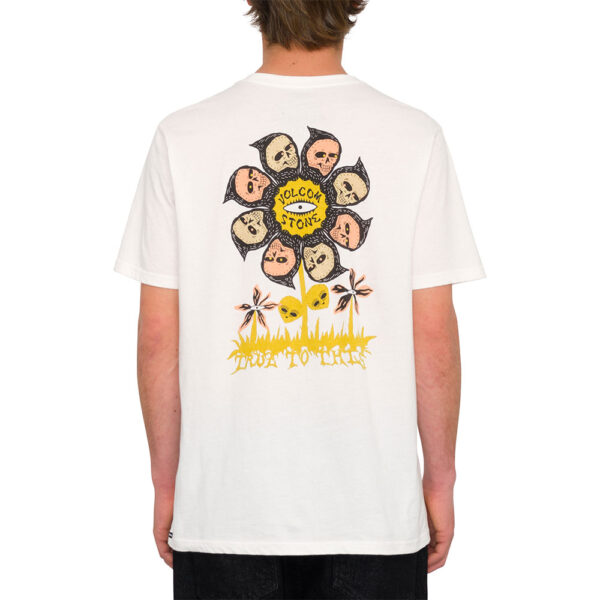 Volcom Flower Budz T-Shirt Off White