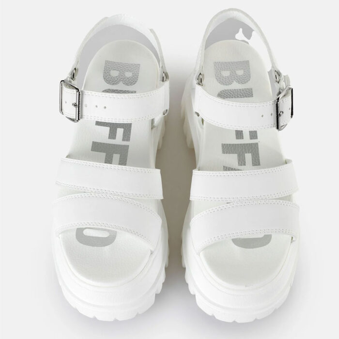 Buffalo Aspha TS Sandal Vegan White
