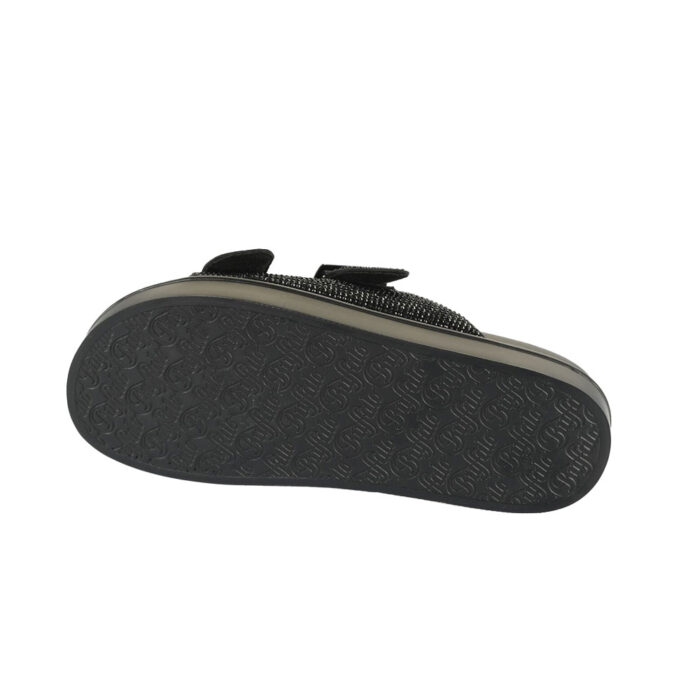 Buffalo Sol Ari Glam Slides Black