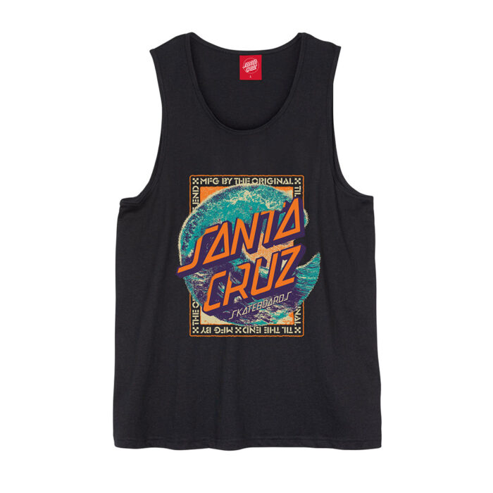 Santa Cruz Breaker Dot Front Vest Black
