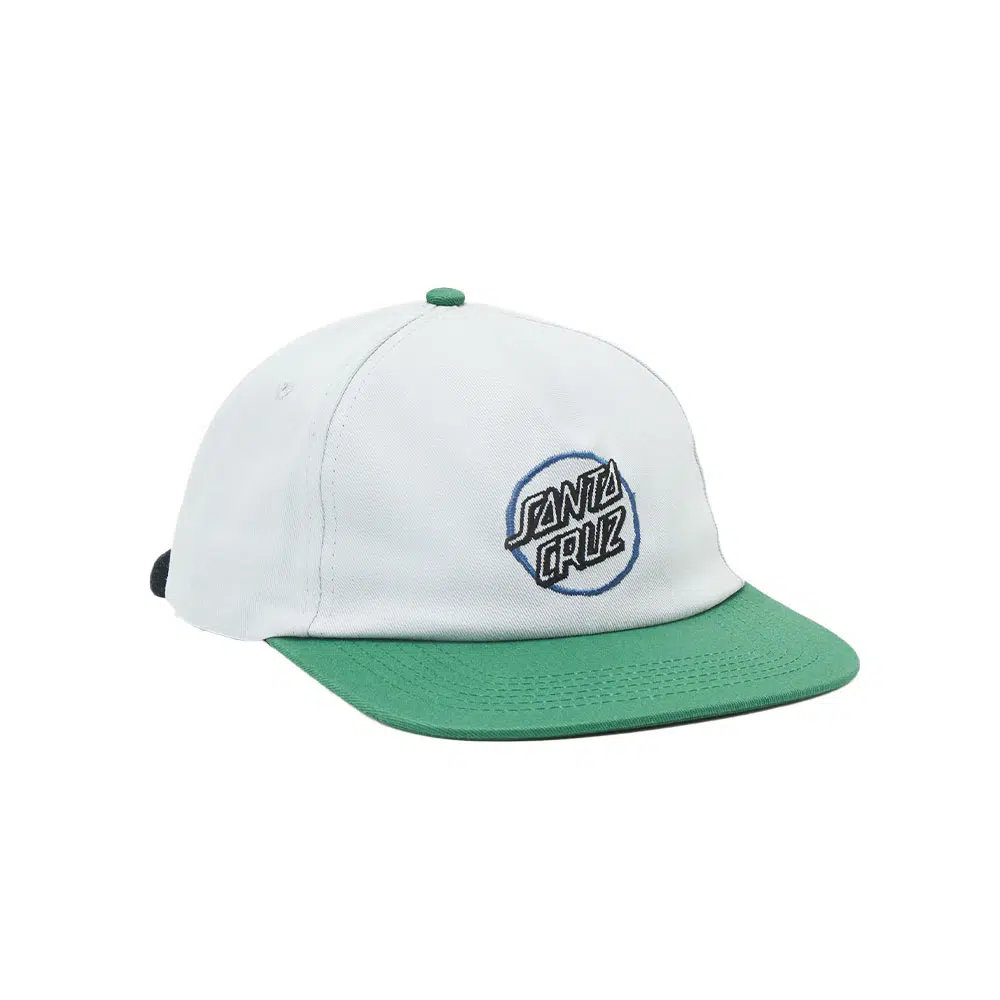 Santa Cruz Breaker Opus Unisex Cap Light Grey Green