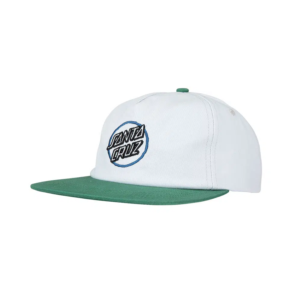 Santa Cruz Breaker Opus Unisex Cap Light Grey Green