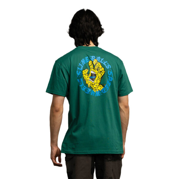 Santa Cruz SB Hand T-Shirt Alpine Green