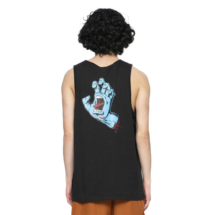 Santa Cruz Screaming Hand Vest Black