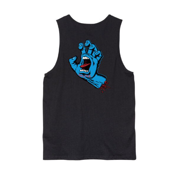 Santa Cruz Screaming Hand Vest Black