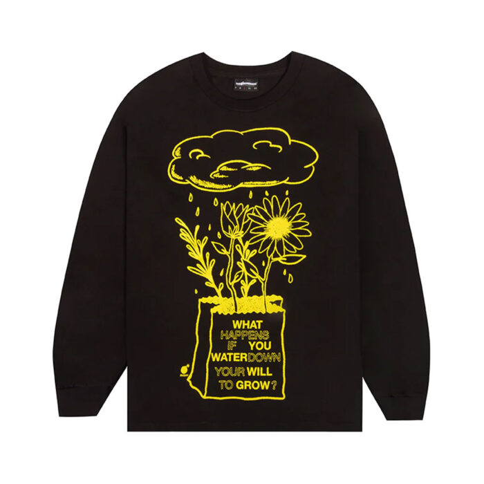 The Hundreds Water and Grow LS Tee Black