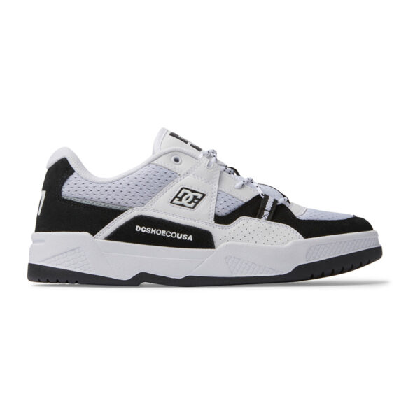 DC Construct Shoes Black White