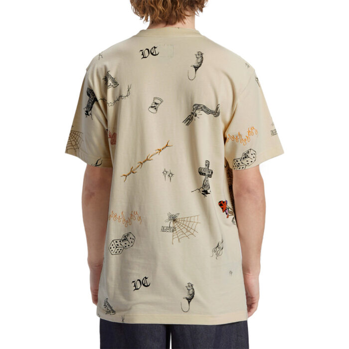 DC Scribble T-Shirt Sand