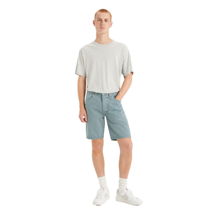 Levi's 501 Original Shorts Garment Dye Green