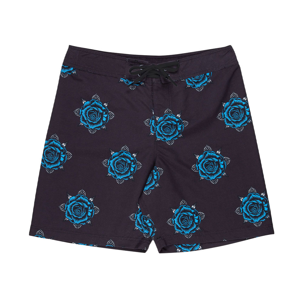 Santa Cruz Dressen Rose Boardshorts Black