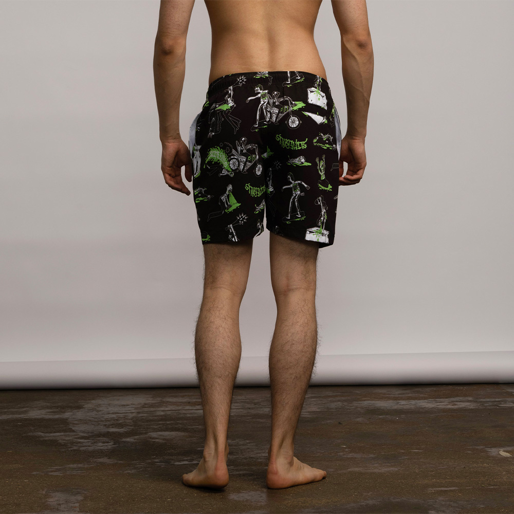 Santa Cruz The Scene Report Swimshorts Black