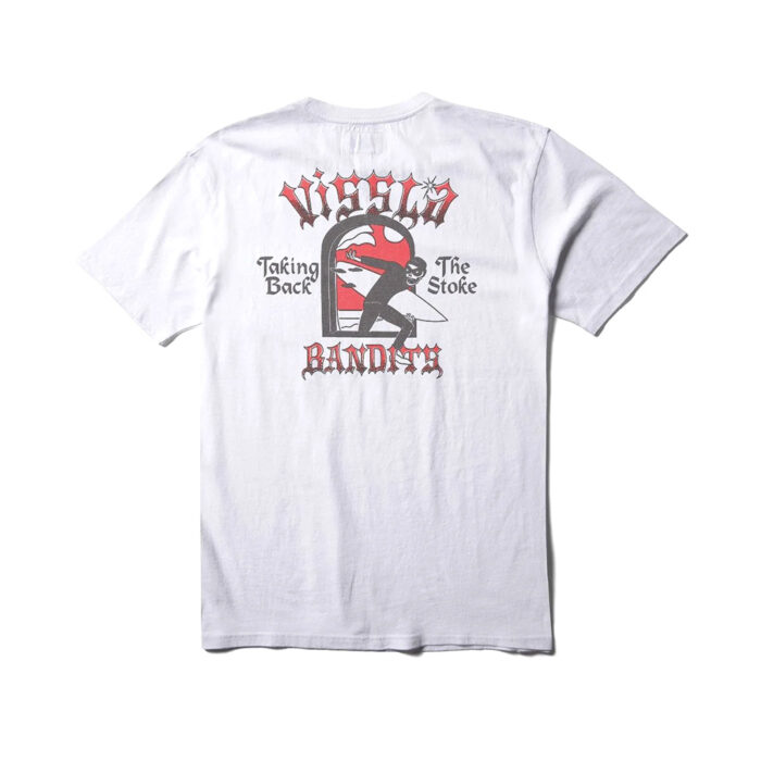 Vissla Bandits Pocket T-Shirt White