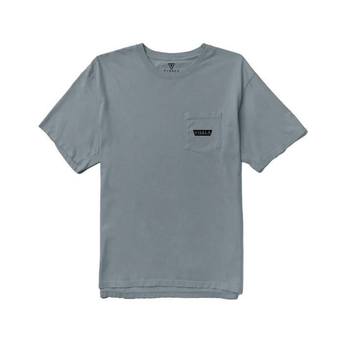 Vissla Stacks Pocket T-Shirt Graphite