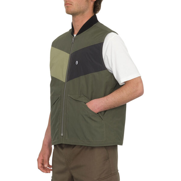 Volcom Prysmer Vest Squadron Green