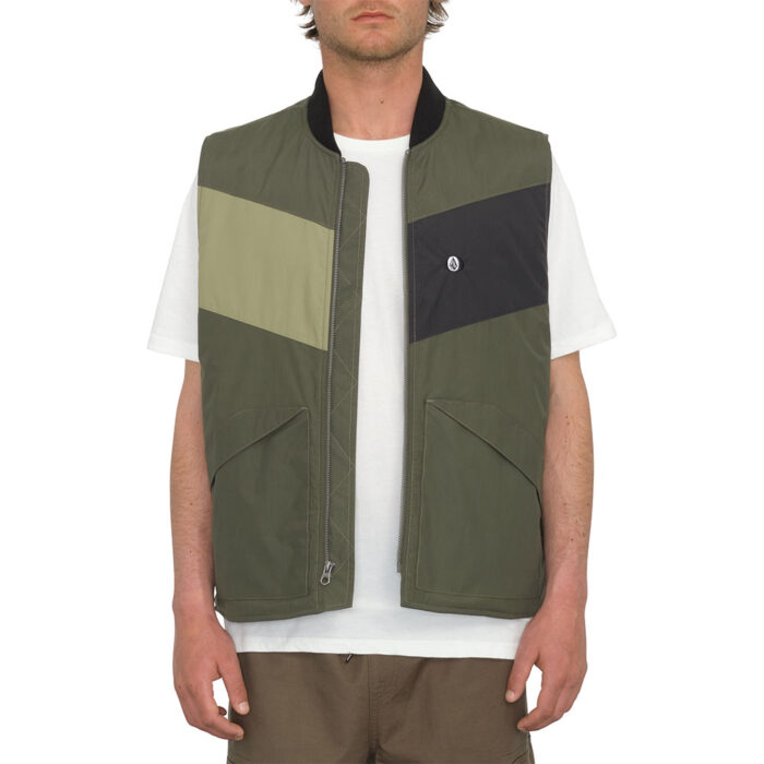 Volcom Prysmer Vest Squadron Green