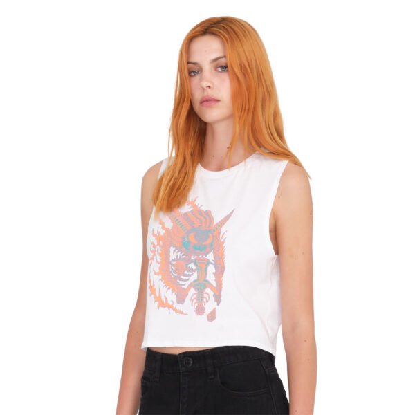 Volcom Tetsunori Tank Top White
