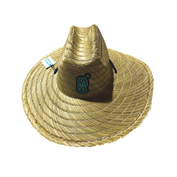 AcePlayMore Aqua Islander Unisex Straw Hat Natural