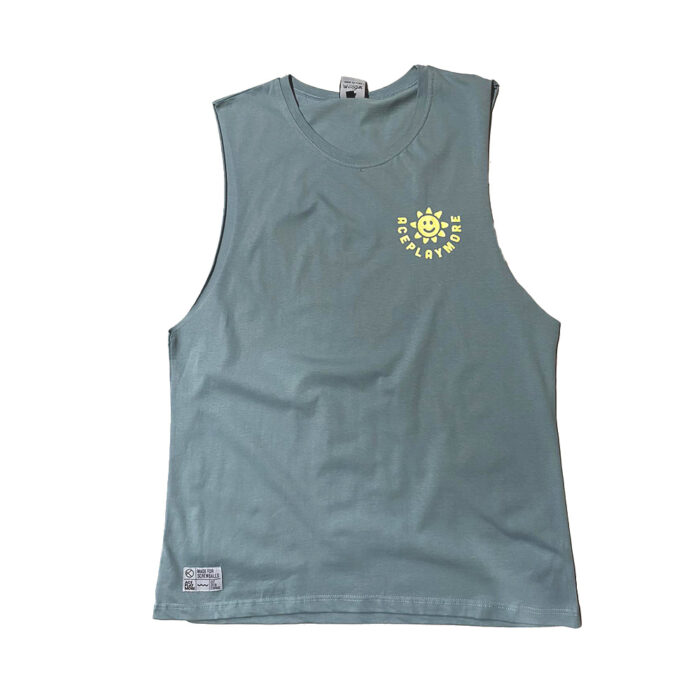 AcePlayMore Sunsational Unisex Tank Cool Grey