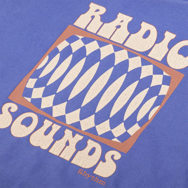 Rhythm Interrupted Crop Top Cobalt Blue