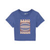 Rhythm Interrupted Crop Top Cobalt Blue
