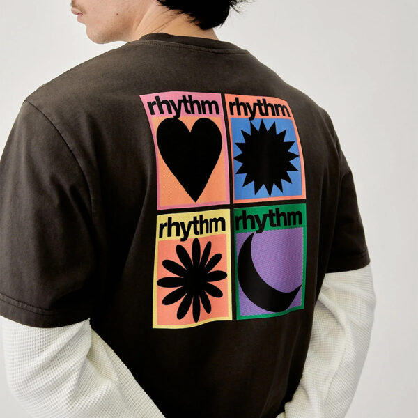 Rhythm Factory Vintage T-Shirt Black