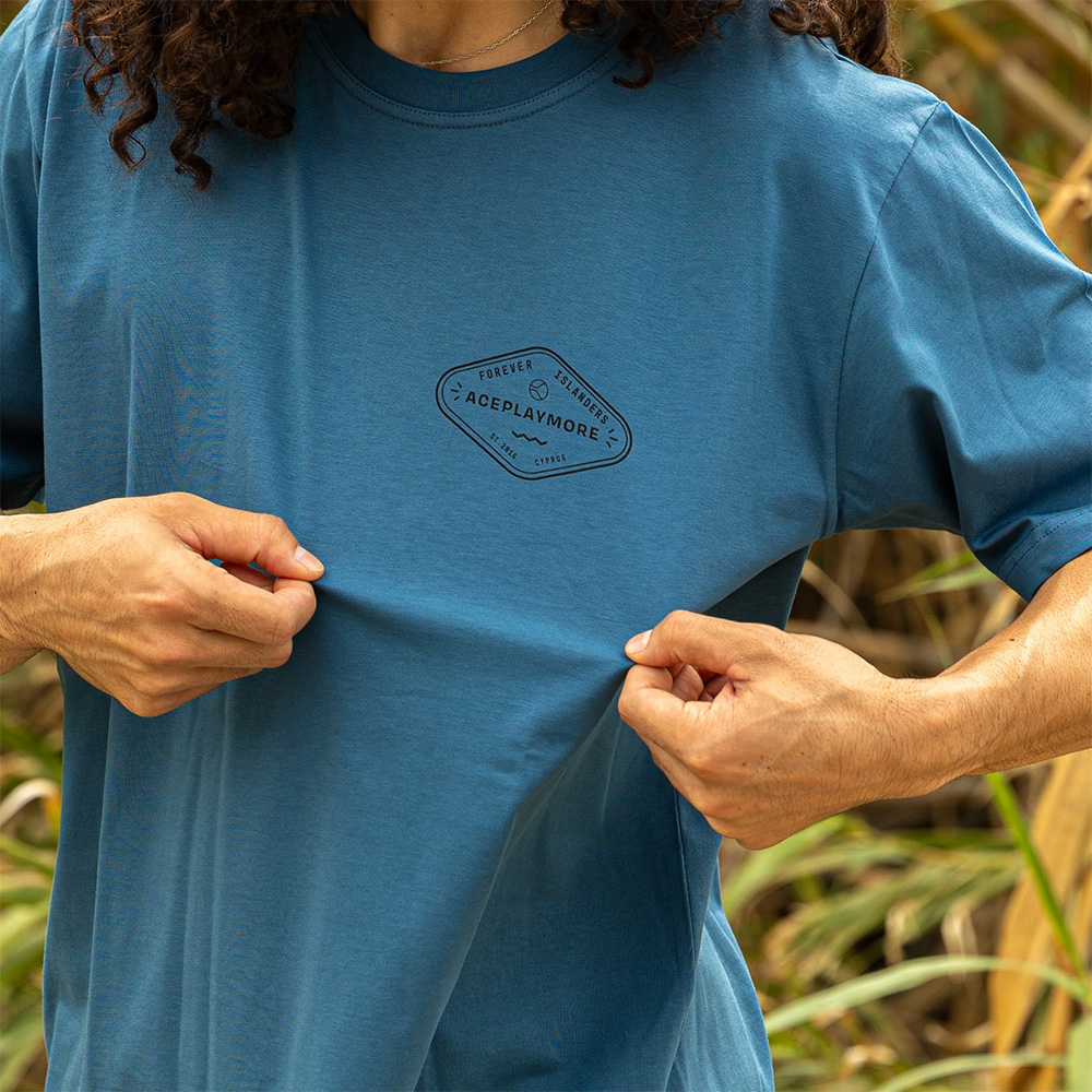 Aceplaymore Forever Islanders Unisex T-Shirt Denim Blue
