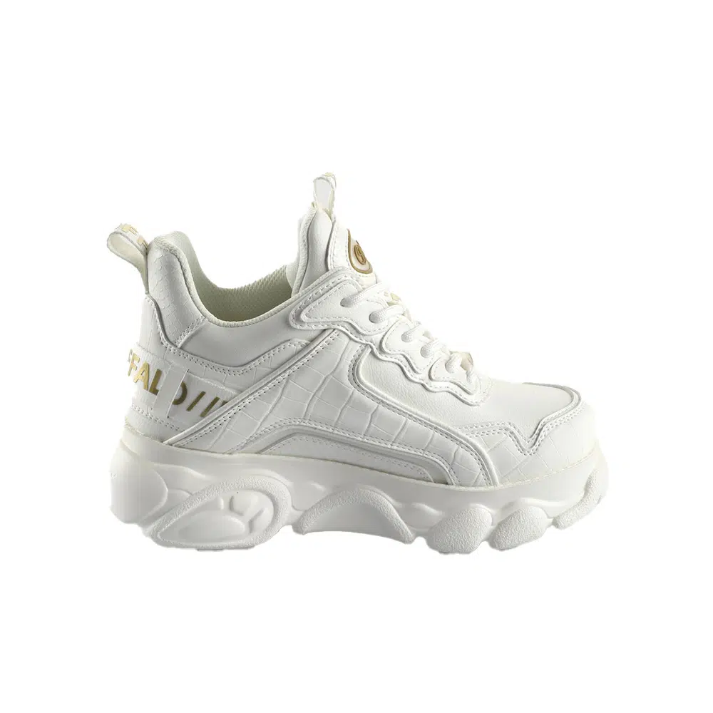Buffalo CLD Chai Sneakers White Croco