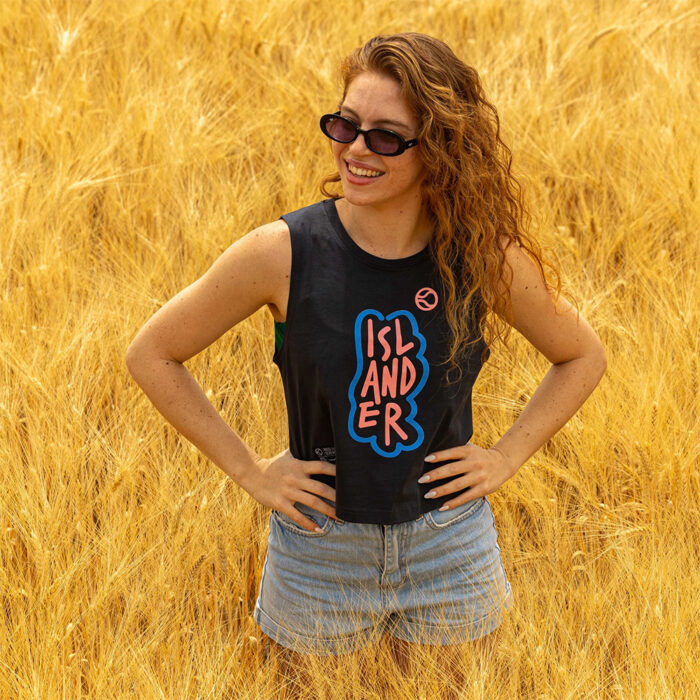Aceplaymore Coral Islander Tank Top Anthracite