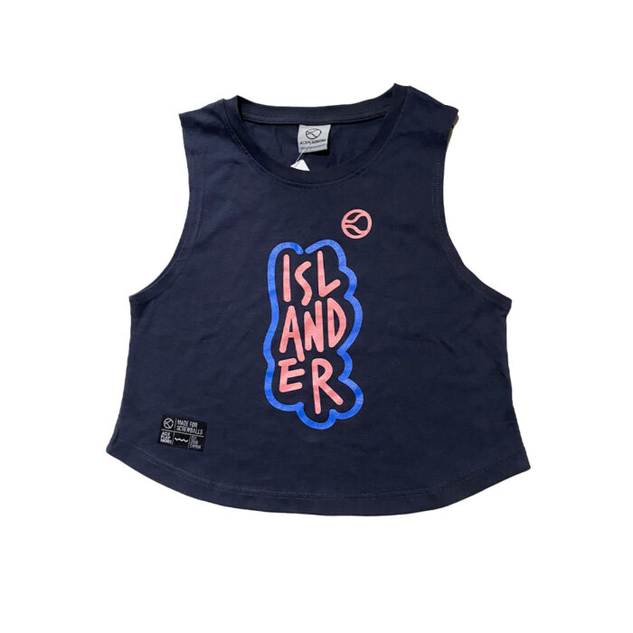 Aceplaymore Coral Islander Tank Top Anthracite