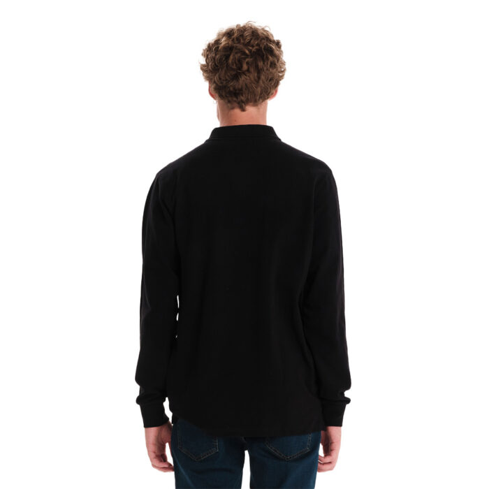 Emerson 242.EM35.01 LS Polo Tee Black