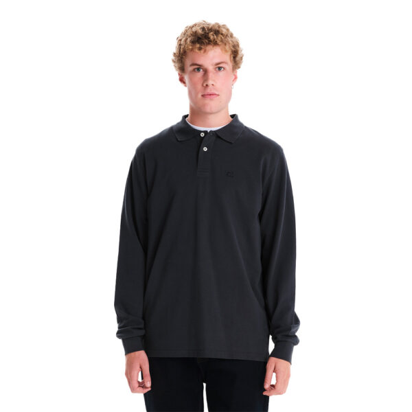 Emerson 242.EM35.01 LS Polo Tee Forest