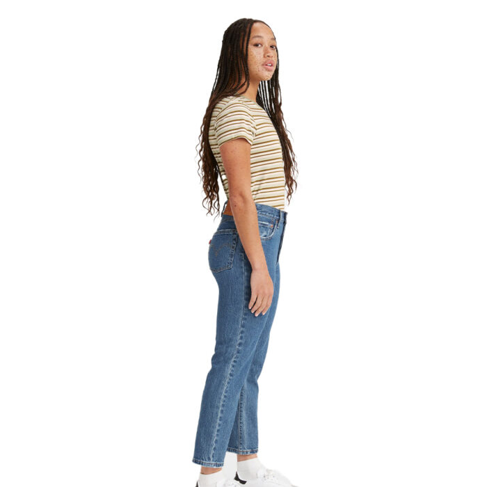 Levi's 501 Original Cropped High Rise Denim Pant
