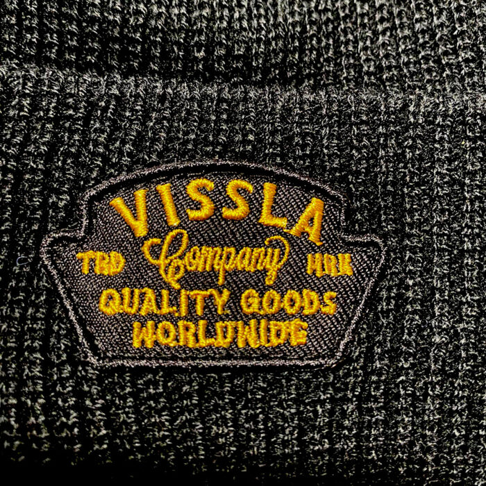 Vissla Solid Sets Eco Unisex Beanie Black