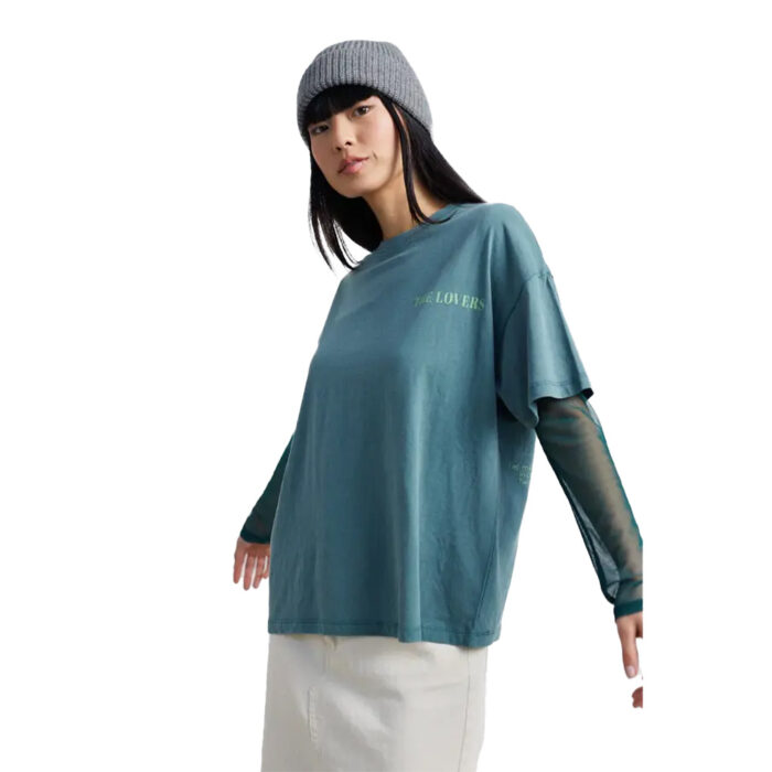24 Colours Boxy T-Shirt Green