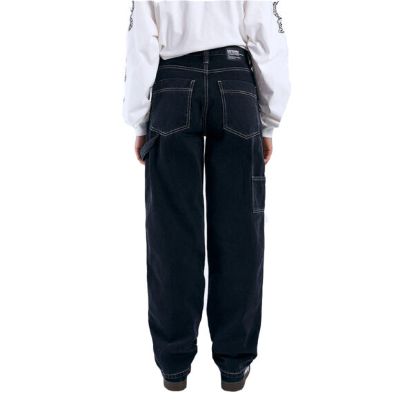 Dr Denim Faye Worker Pant Used Black