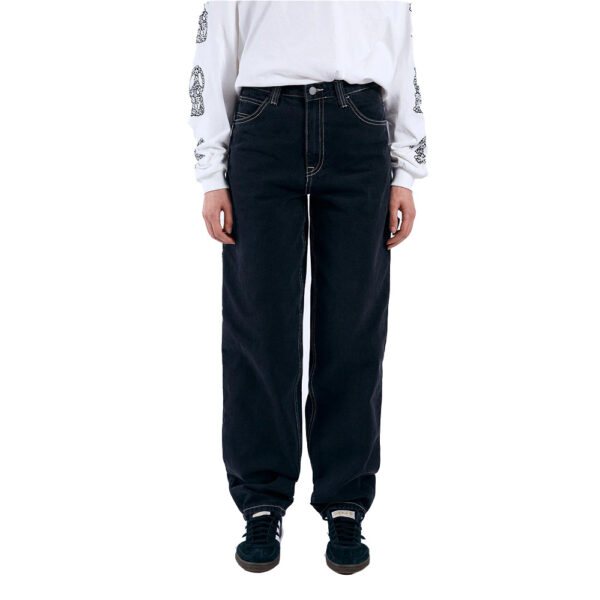 Dr Denim Faye Worker Pant Used Black