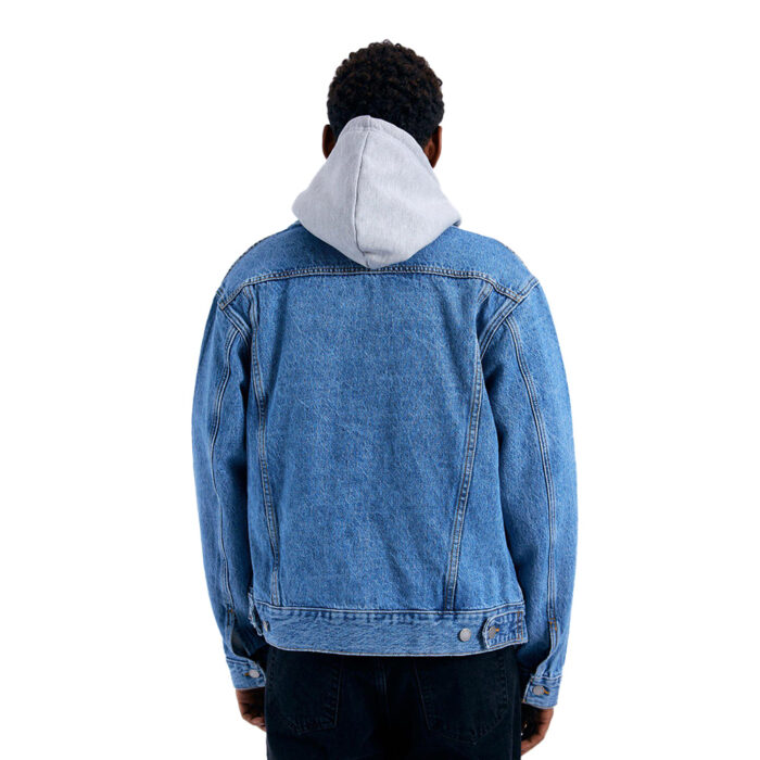 Dr.Denim Joey Trucker Denim Jacket Unisex Retro Blue