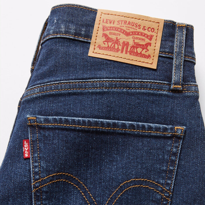 Levi's High Rise Wide Leg Pant Dark Indigo