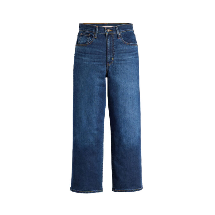 Levi's High Rise Wide Leg Pant Dark Indigo