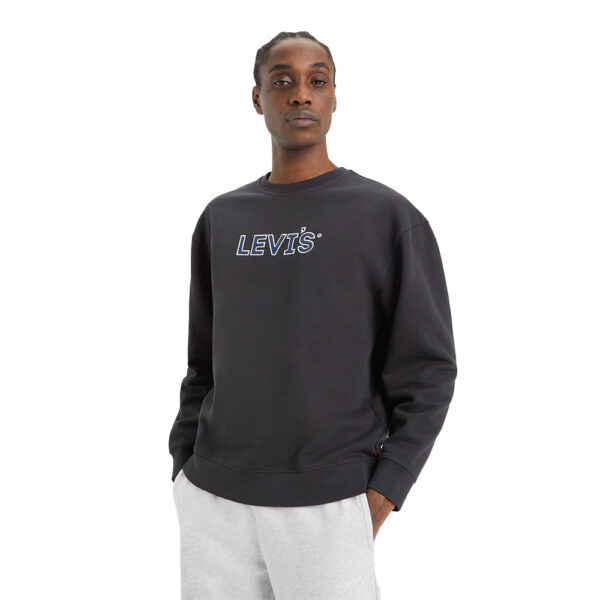 Levi's Relaxed Graphic Crewneck Black