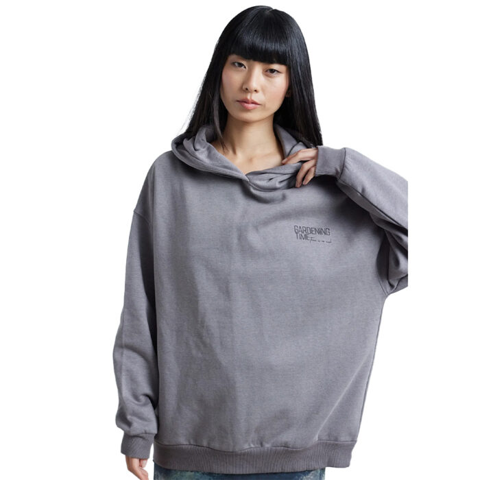 24 Colours Oversized Hoodie Grey