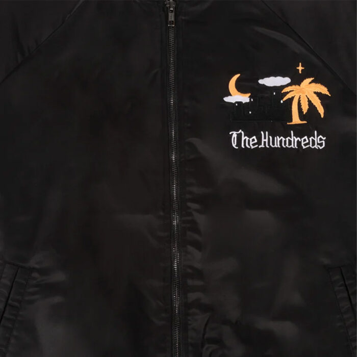 The Hundreds East Souvenir Unisex Jacket Black - Image 3