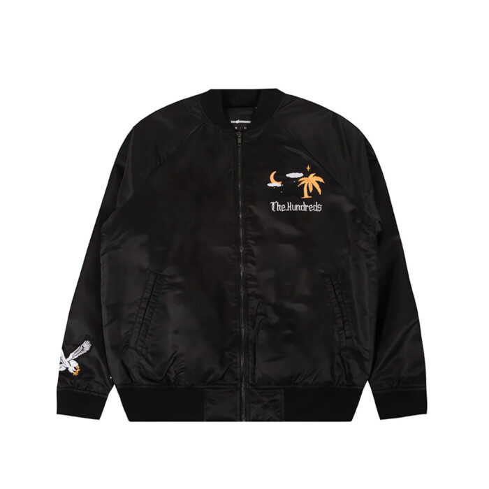 The Hundreds East Souvenir Unisex Jacket Black