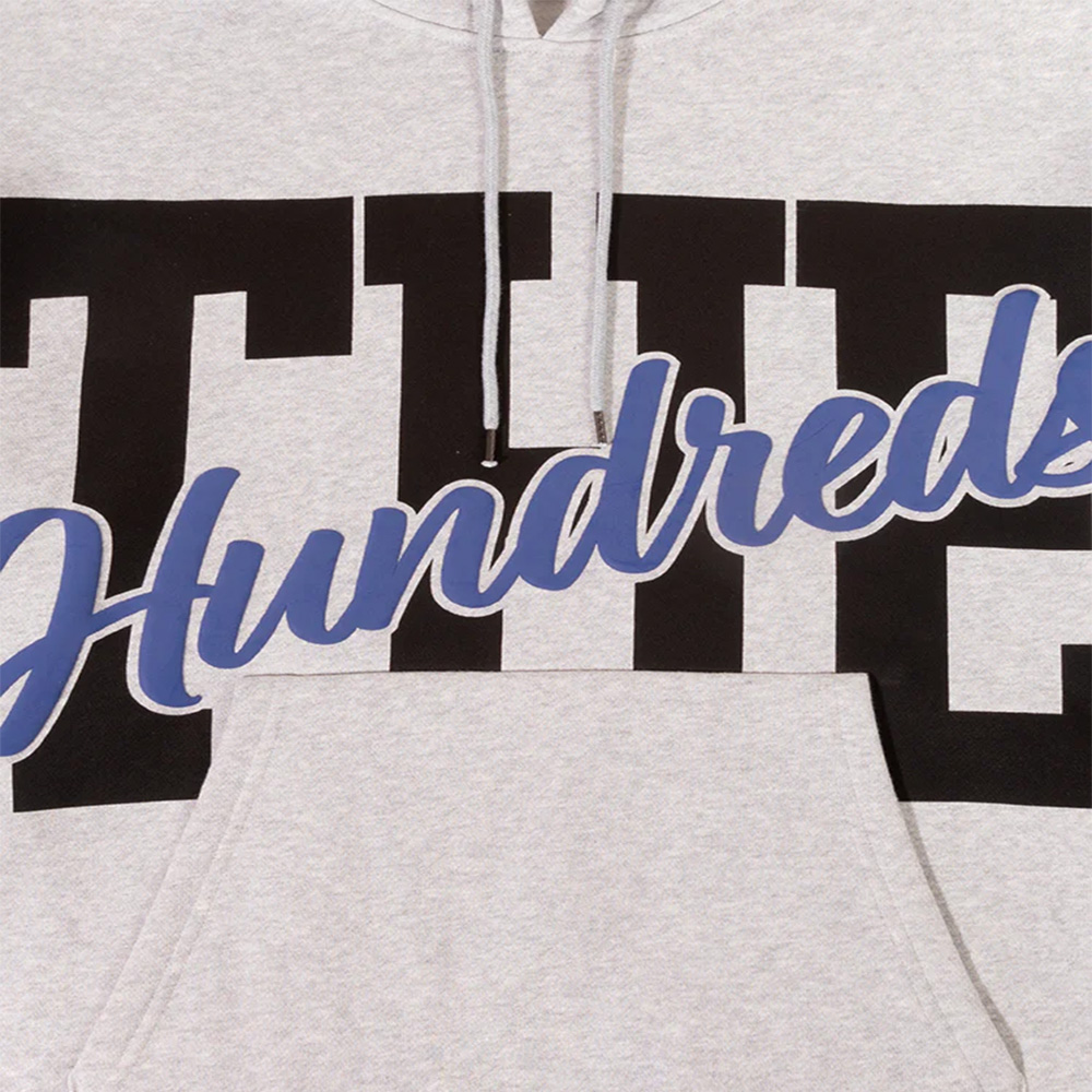 The Hundreds The Pullover Unisex Hoodie Ash Heather