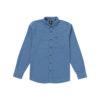 Volcom Caden Solid Shirt Blue Berry