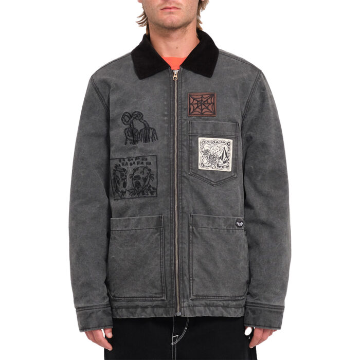 Volcom Keutchi Denim Jacket Black