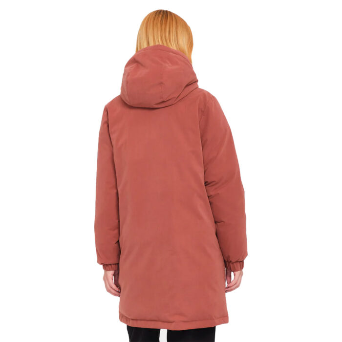 Volcom Sleepi Puff Up Parka Jacket Chestnut Brown