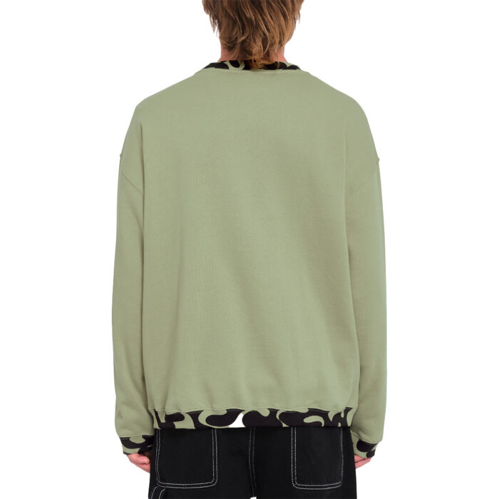 Volcom Zephyr Crewneck Green Tea