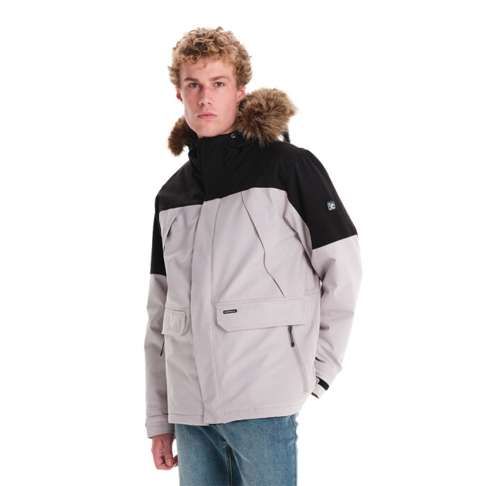 Emerson 242.EM10.113 Jacket Ecru Black