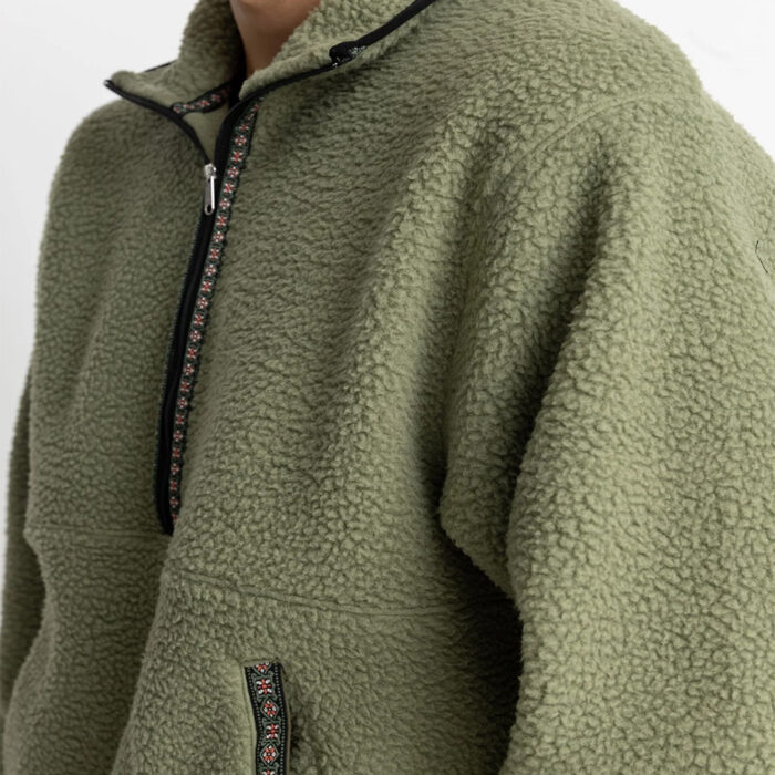 Rhythm Sherpa Pullover Sage